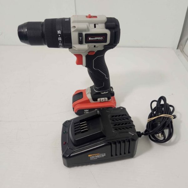 TOOL PRO HAMMER DRILL WITH 2.0AH BATTERY #GN373815 - Image 6