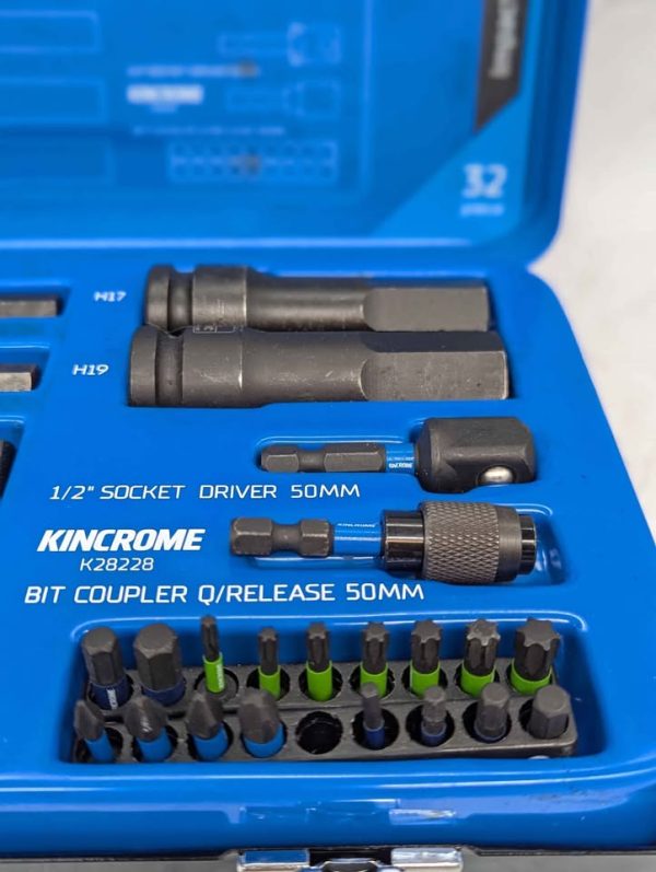 Kinchrome 31 Pce Metric Impact Hex Socket Set (K28228) - BP381455 - Image 6