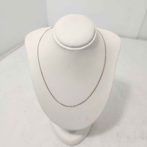 9CT ROSE GOLD THIN CHAIN - GN336748