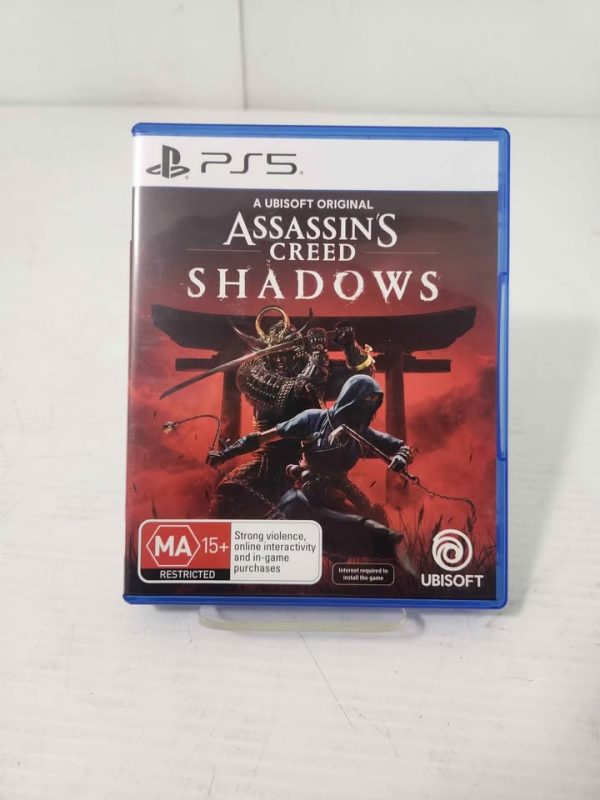 ASSASSINS CREED SHADOW PLAYSTATION 5 GAME #GN376806