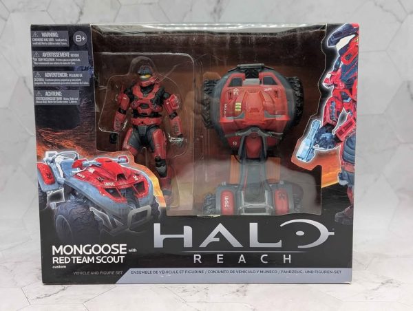 Halo Reach Mongoose w/ Red Team Scout Collectable Set - BP377460
