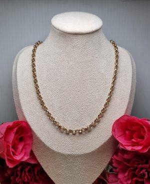9ct Yellow Gold Belcher Link Necklace TW361579