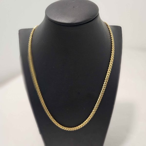 MENS 9CT YELLOW GOLD NECKLACE #GN373927 - Image 6