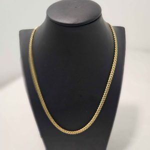 MENS 9CT YELLOW GOLD NECKLACE #GN373927
