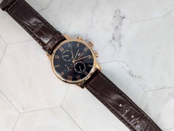 Tommy Hilfiger Kane Multi-Function Leather Watch - BP380803