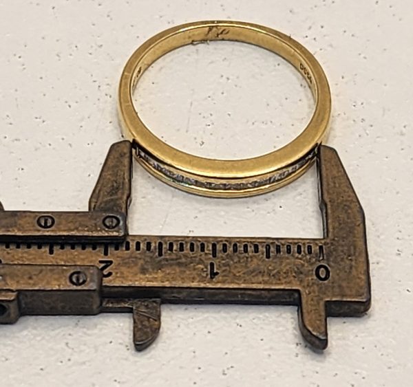 18CT Yellow Gold and Diamond Ring - IP335440 - Image 8