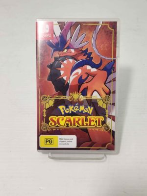 NINTENDO SWITCH GAME (POKEMON SCARLET) #GN378042