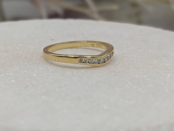 Ladies 18CT Yellow Gold Channel Set Diamond Ring (2.6gms)*REDUCED PRICE* - BP327755 - Image 7