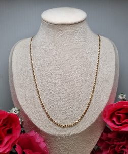 9ct Yellow Gold Curb Link Chain TW374098
