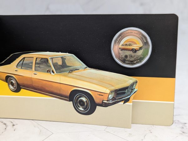 Royal Australian Mint Uncirculated Holden HQ Kingswood 50c Collectable Coin - BP378754 - Image 4
