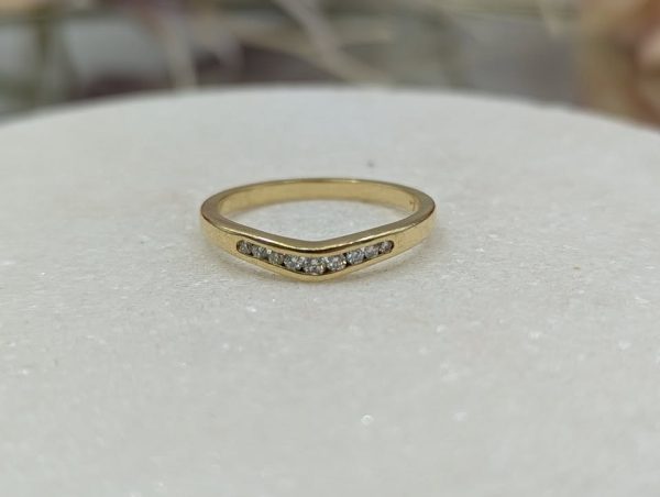 Ladies 18CT Yellow Gold Channel Set Diamond Ring (2.6gms)*REDUCED PRICE* - BP327755 - Image 2