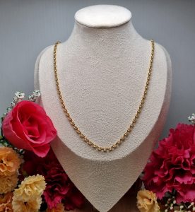 10ct Yellow Gold Belcher Link Necklace TW375746
