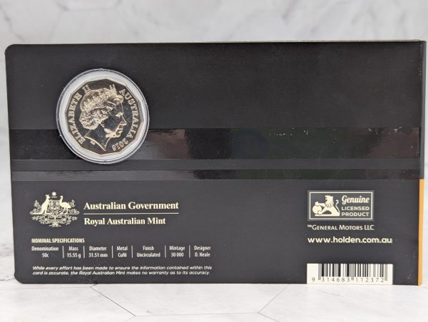 Royal Australian Mint Uncirculated Holden HQ Kingswood 50c Collectable Coin - BP378754 - Image 6