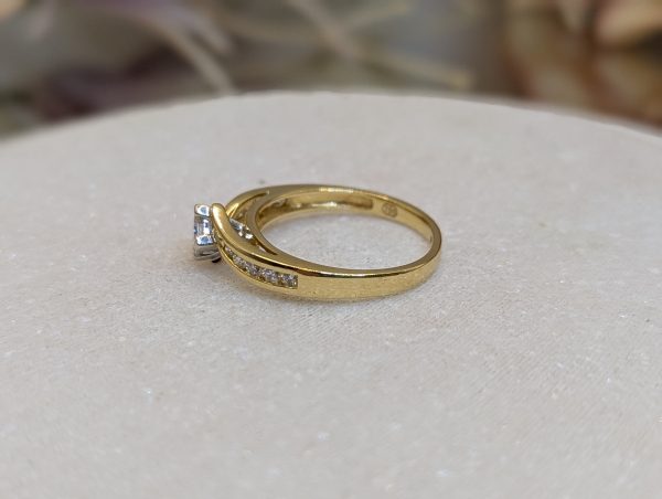 Ladies 18CT Yellow Gold Diamond Ring (3.5gms) - BP233959 - Image 5