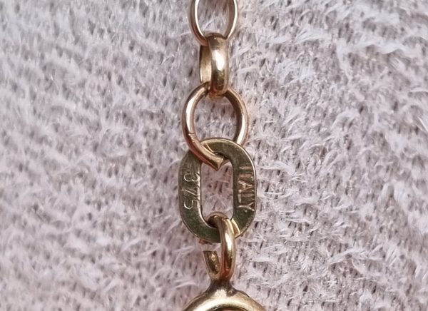 9ct Yellow Gold Belcher Link Necklace TW354563 - Image 7
