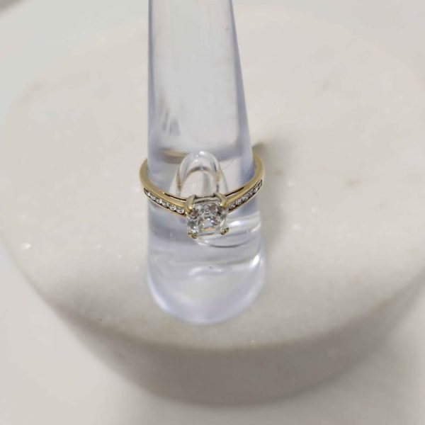 LADIES 9CT GOLD RING #GN373895 - Image 9