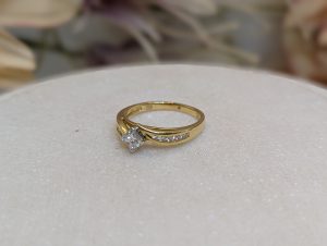Ladies 18CT Yellow Gold Diamond Ring (3.5gms) - BP233959