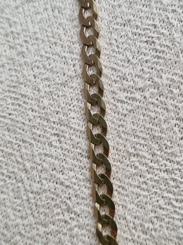 9ct Yellow Gold Curb Link Chain TW360973 - Image 2