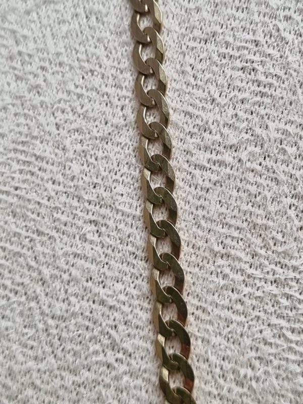 9ct Yellow Gold Curb Link Chain TW360973 - Image 5