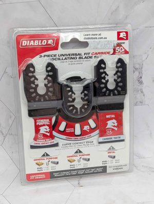 Sealed Diablo 3 Pce Universal Oscillating Blade Set - BP380027
