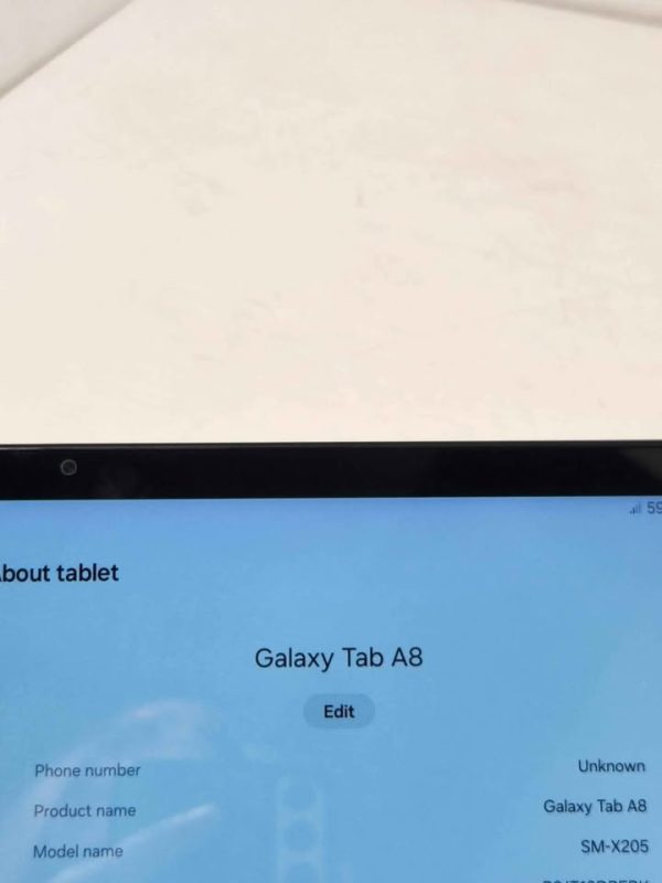SAMSUNG GLAXAY TABLET A8 SM-X205 #GN376702 - Image 2