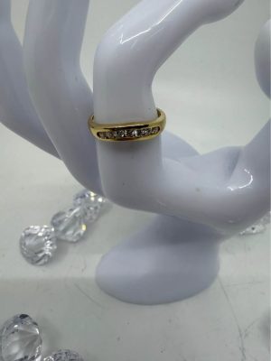 Ladies 18ct Yellow Gold Eternity Diamond Ring - BL362159