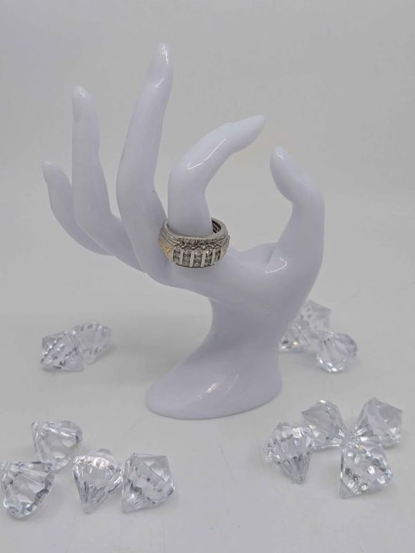 Men's 10ct White Gold Diamond Ring - BL328464 - Image 7