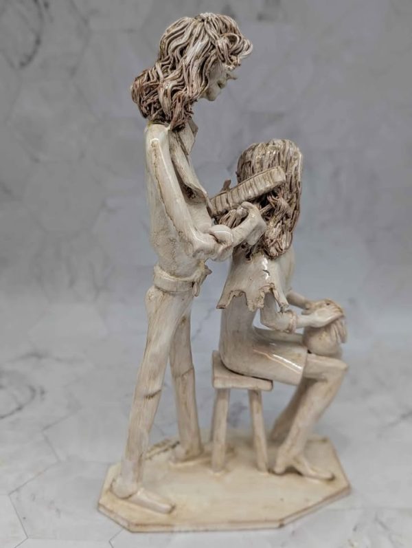 Vintage Italian Hair Dresser Sculpture By Dino Benchini - BP379947 - Image 6
