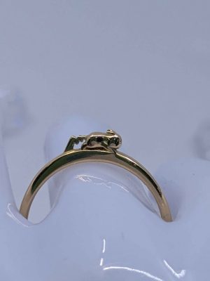 Ladies 18ct Gold Pikachu Ring - BL353139