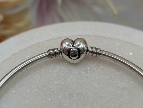Pandora Sterling Silver Bangle (7.3gms) - BP375980 - Image 5