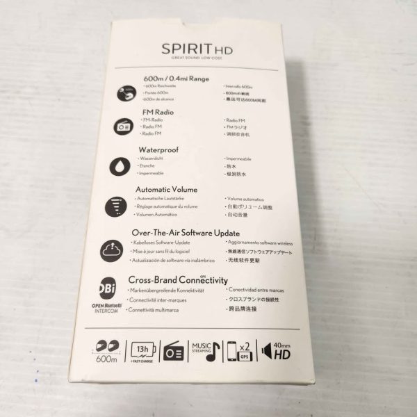 CARDO SPIRIT HD HEADPHONE IN BOX #GN376632 - Image 7