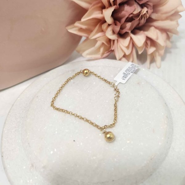 Ladies 21ct Yellow gold Bracelet #GN328436 - Image 4
