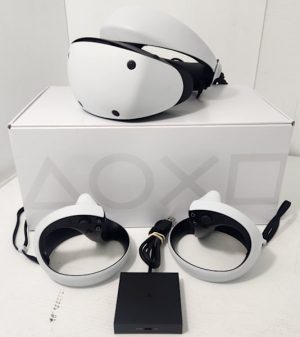 PlayStation VR2 Headset W/ Controllers & PC Adapter #GN376360