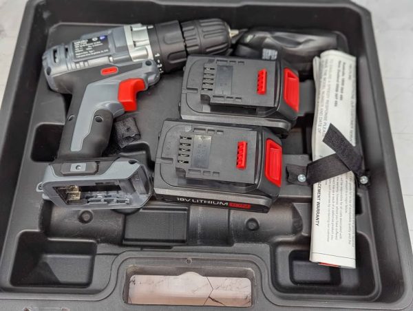 Ozito 18V Drill & 2 Battery Kit - BP379055 - Image 2