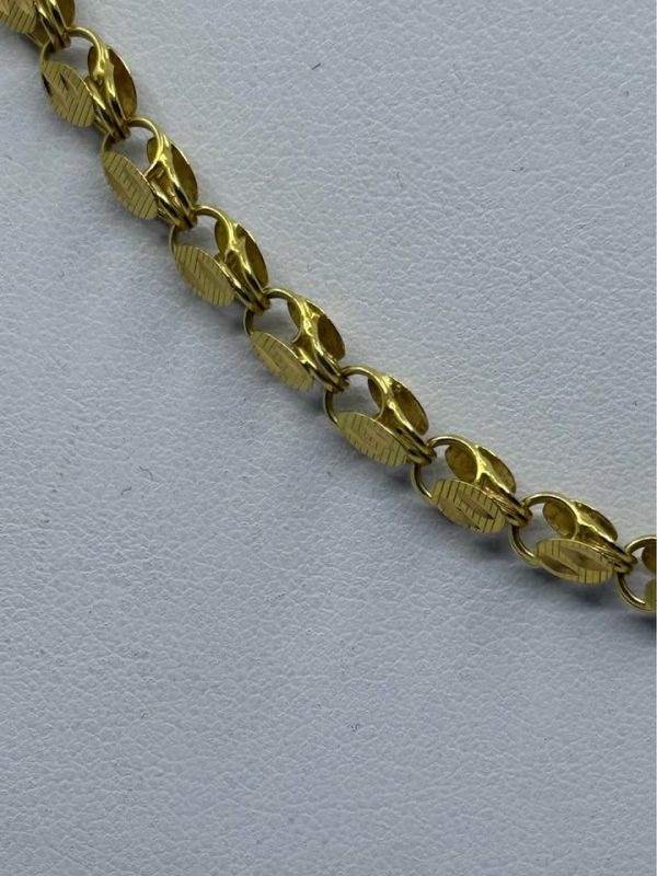 Ladies 18ct Yellow Gold Chain - BL380537 - Image 4