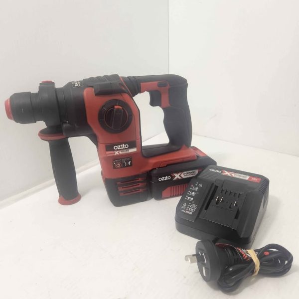 OZITO HAMMER DRILL WITH BATTERY AND CHARGER #GN352135 - Image 4
