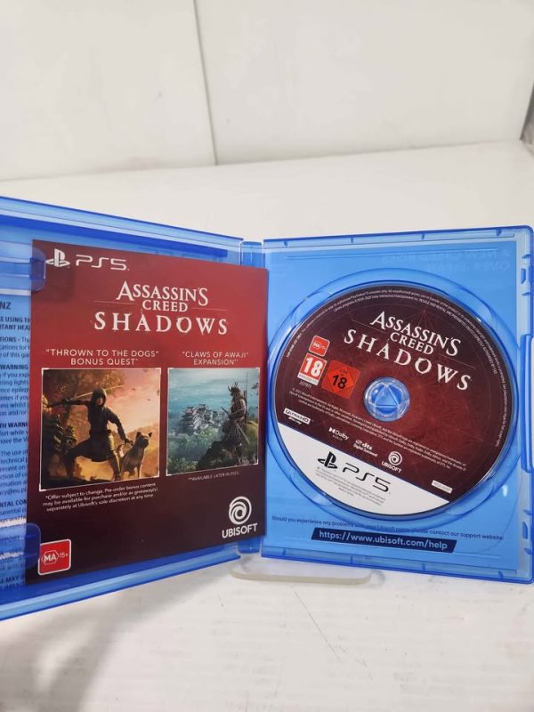 ASSASSINS CREED SHADOW PLAYSTATION 5 GAME #GN376806 - Image 6