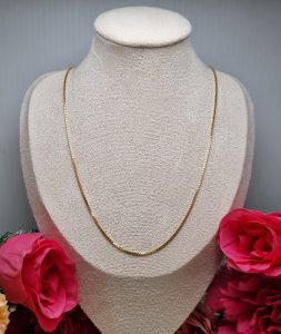 9ct Yellow Gold Box Link Chain TW370887