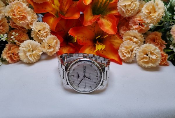 MENS SILVER LONGINES WATCH 125.9GMS L2.755.4 TW351124 - Image 9
