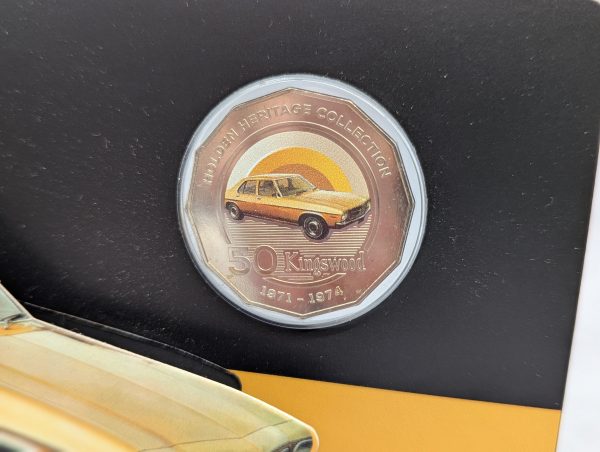 Royal Australian Mint Uncirculated Holden HQ Kingswood 50c Collectable Coin - BP378754 - Image 5