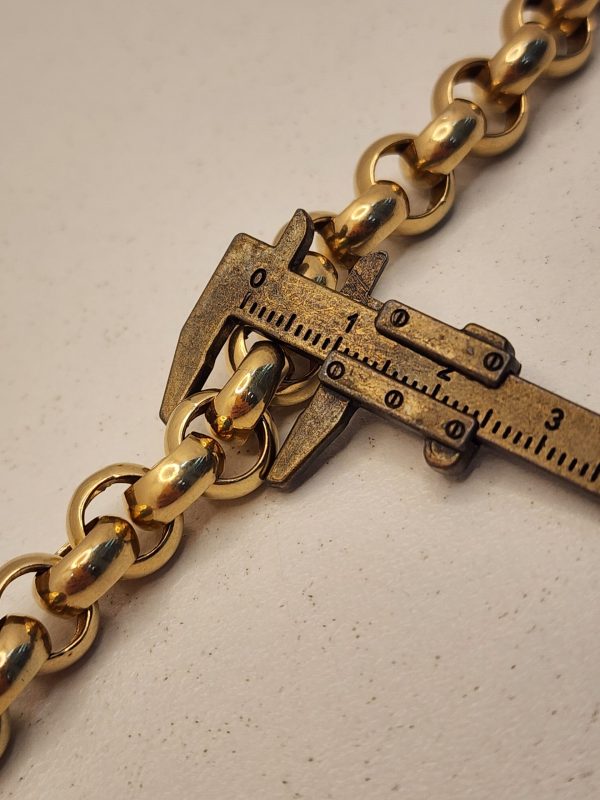 Ladies 10CT Belcher Bracelet - IP349792 - Image 12