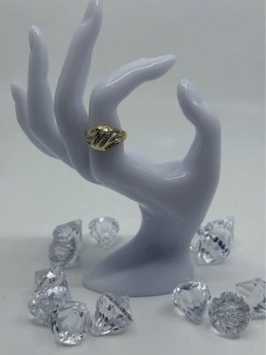 Ladies 9ct Gold Diamond Ring - BL372052