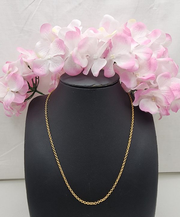 Ladies Belcher Style 9CT Yellow Gold Chain - IP335596