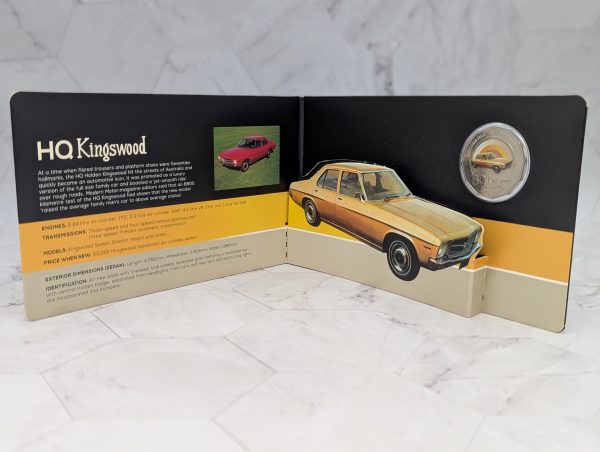 Royal Australian Mint Uncirculated Holden HQ Kingswood 50c Collectable Coin - BP378754 - Image 2