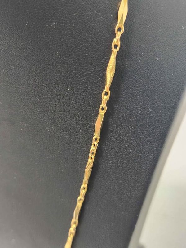 20CT YELLOW GOLD CHAIN (55CM) #GN376532 - Image 12