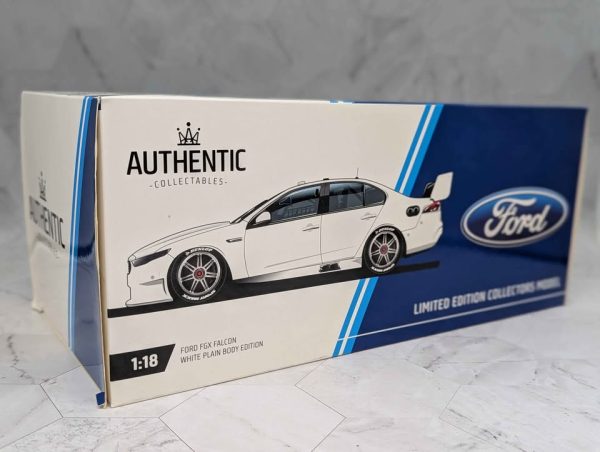 Authentic Collectables Ford FGX Falcon White Plain Body Model Car - BP375548-5