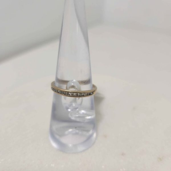 LADIES 9CT YELLOW GOLD RING #GN374967 - Image 10