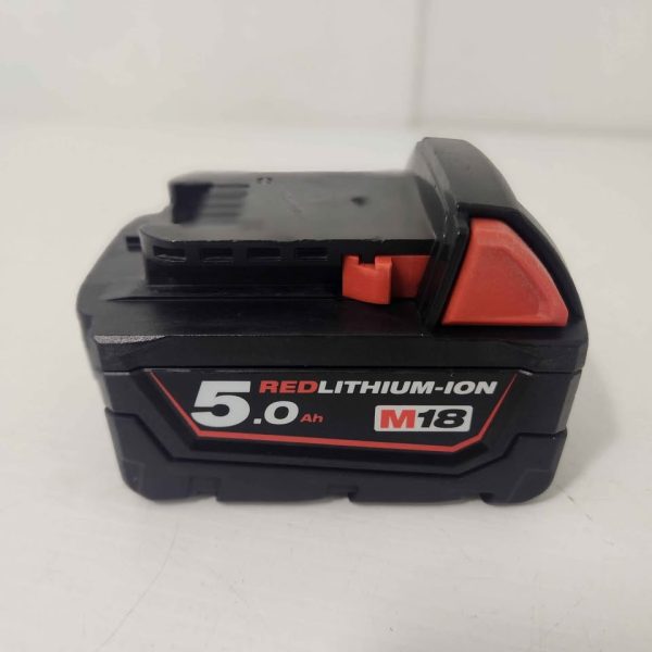 MILWAUKEE 5.0AH BATTERY  #GN374861 - Image 8