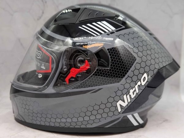 Nitro Motorcycle Helmet (N501 - Size M) - BP378803 - Image 5