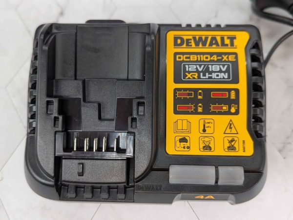 DeWalt 18/12V XR Battery Charger (DCB1104) - BP376602 - Image 2